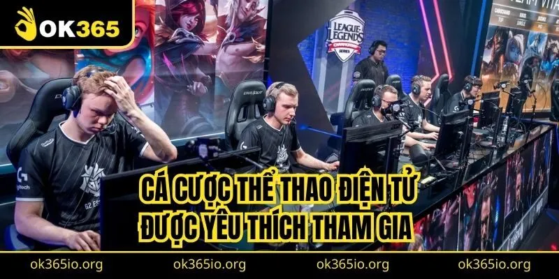 Cá cược thể thao điện tử được rất nhiều người chơi yêu thích tham gia